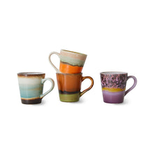 Load image into Gallery viewer, HKLIVING | 70s Ceramics Espresso Mugs (set of 4) | RETRO
