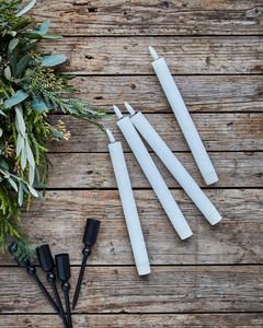 White LED Candles | Set/2