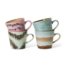 Load image into Gallery viewer, HKLIVING | 70s ceramic Cappuccino Mugs | Dada | Set of 4 - BTS CONCEPT STORE