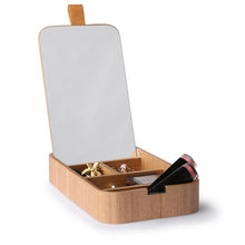 Load image into Gallery viewer, hkliving | Willow Wooden Jewellery Box with Mirror