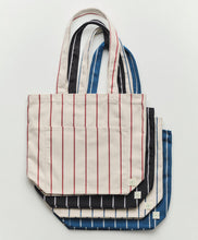 Load image into Gallery viewer, HAY Outdoor Market Tote Bag | Medium | Beige with Blue Stripes - BTS CONCEPT STORE