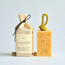 Load image into Gallery viewer, Natural Handmade Soap On A Rope "Italian Summer" - BTS CONCEPT STORE