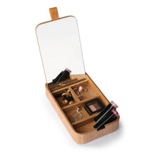 Load image into Gallery viewer, hkliving | Willow Wooden Jewellery Box with Mirror