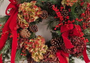 WILDE STUDIO  X BTS CONCEPT STORE BIG BOUGIE FESTIVE WREATH WORKSHOP 2025