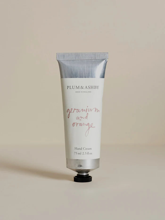 Plum & Ashby | Geranium + Orange Hand Cream