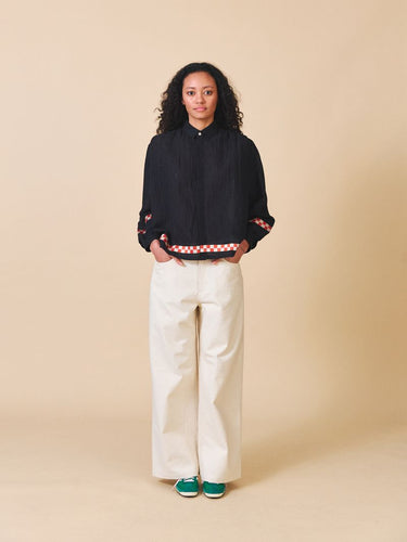 SIDELINE STUDIO | SEREN B SHIRT | black