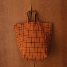 Load image into Gallery viewer, ELISABETH TOTE BAG | CHECK GINGER