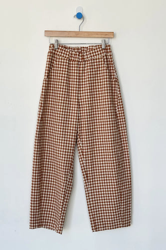 Le Bon Shoppe Cinnamon Gingham Arc Pants | various sizes