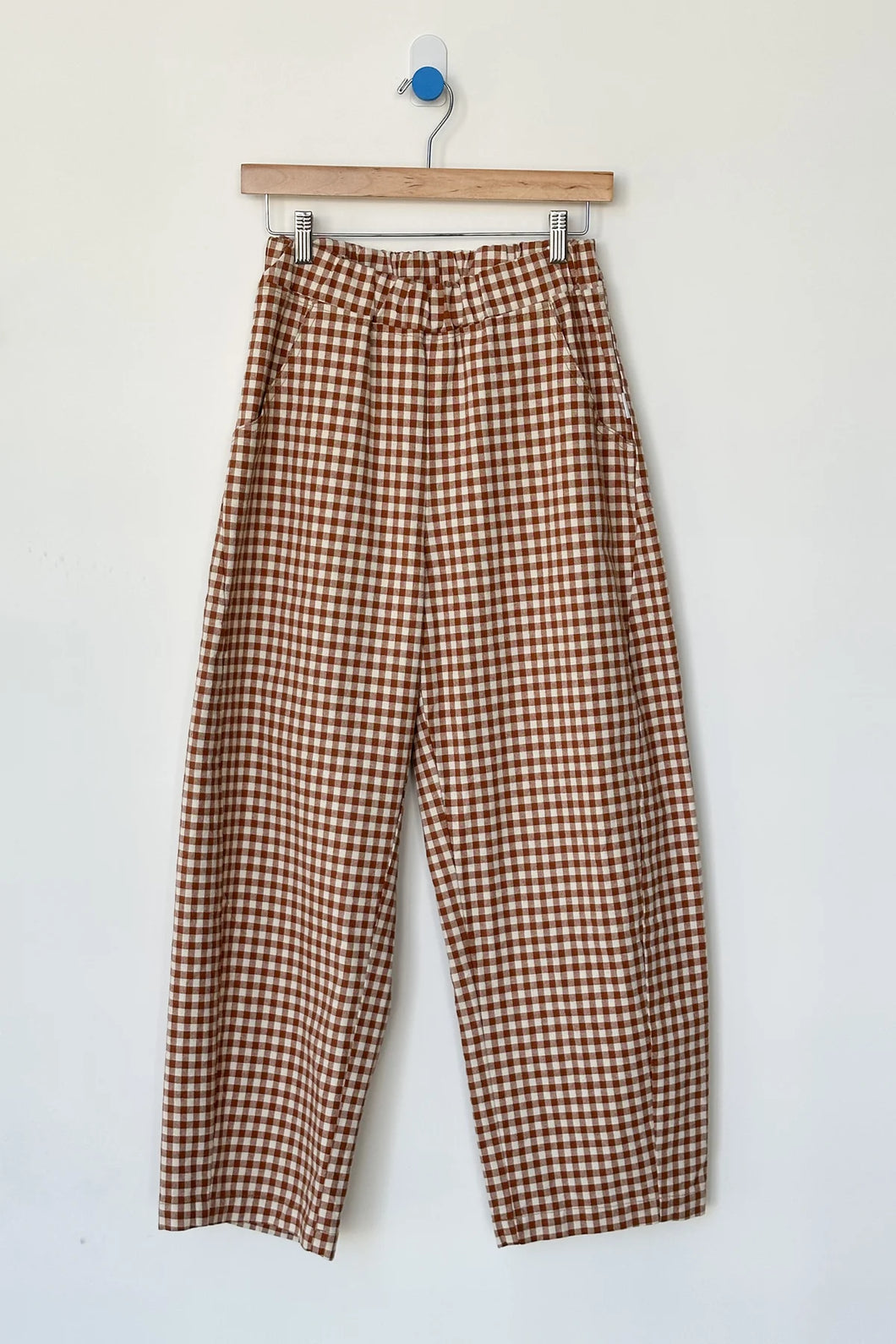 Le Bon Shoppe Cinnamon Gingham Arc Pants | various sizes
