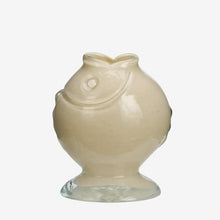 Load image into Gallery viewer, Glass Fish Vase | Cream - BTS CONCEPT STORE