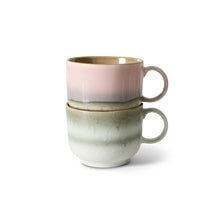Load image into Gallery viewer, HKLIVING | 70s Ceramics Tea Mugs/Cups | set of 2 | Nova - BTS CONCEPT STORE