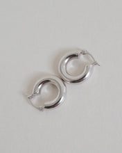 Load image into Gallery viewer, Lines + Current Charli Hoop Earrings