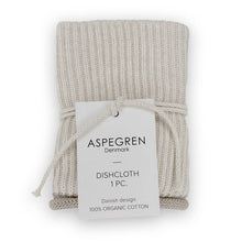 Load image into Gallery viewer, Ripple Knitted Dishcloth | Birch - BTS CONCEPT STORE