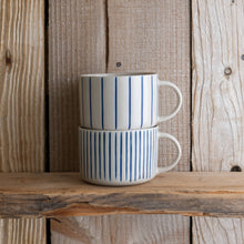 Load image into Gallery viewer, Yarrow Mug - Brushed Indigo Blue - Large (Set of 2)