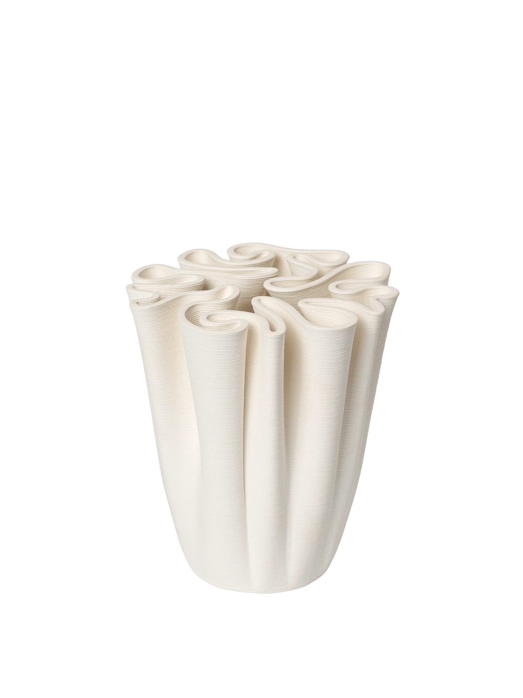 Ferm Living Dedali Vase | Medium | Off White