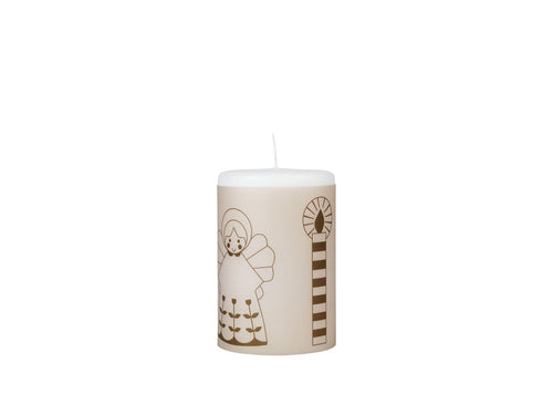 Festive Parchment Candle | Large