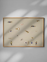 Load image into Gallery viewer, Fine Little Day | Swimmers Print - Sand 40 x 50