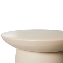 Load image into Gallery viewer, HKLIVING | Earthenware Side Table | medium | cream - collect in-store only