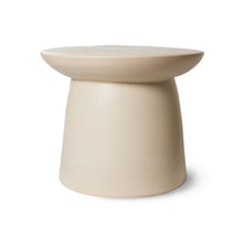 Load image into Gallery viewer, HKLIVING | Earthenware Side Table | medium | cream - collect in-store only