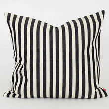 Load image into Gallery viewer, Donia Cushion | Black + White Stripe | 50 x 50 cm - BTS CONCEPT STORE