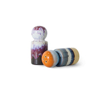 Load image into Gallery viewer, hkliving 70s Ceramic Pepper &amp; Salt Jar | Stargaze