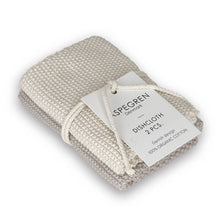 Load image into Gallery viewer, Solid Knitted Dishcloths | Birch | Set/2 - BTS CONCEPT STORE