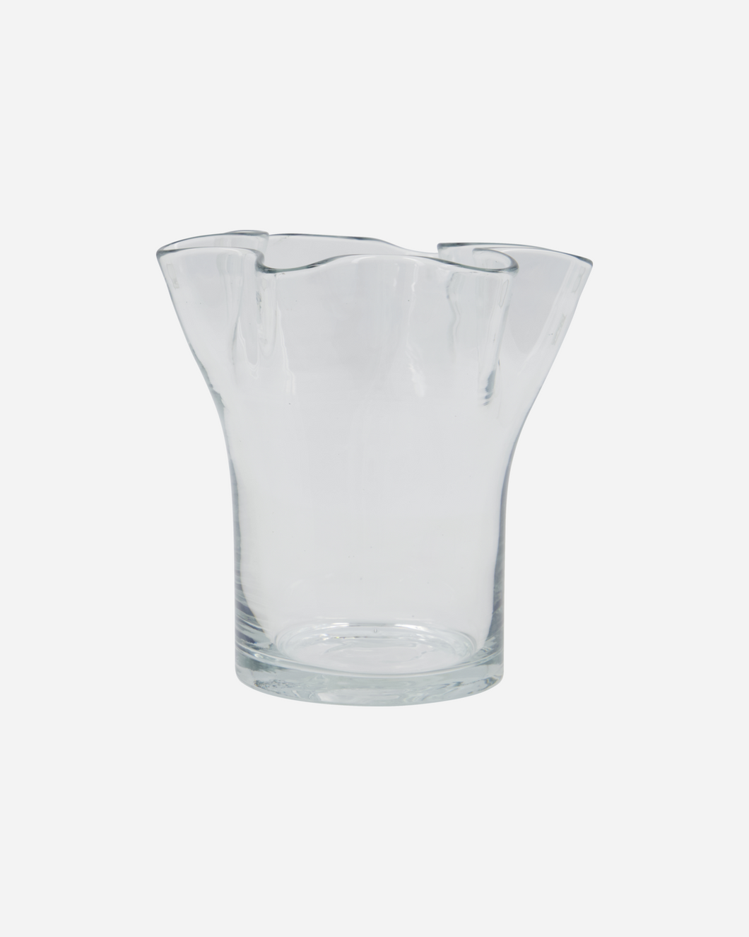 Plis Vase | Clear