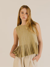 Load image into Gallery viewer, SIDELINE STUDIO Minnie Top | Ochre Stripe - BTS CONCEPT STORE