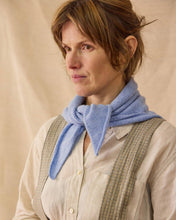 Load image into Gallery viewer, ROVE Pointelle Neckerchief/Scarf | Cornflower