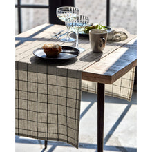 Load image into Gallery viewer, Join Table Runner | black + off-white