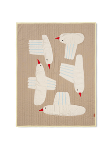 Ferm Living | Bird Quilted Blanket