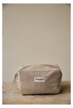 Load image into Gallery viewer, Gabrielle Paris Argile Clay Stripes Cotton Toiletry Bag - BTS CONCEPT STORE