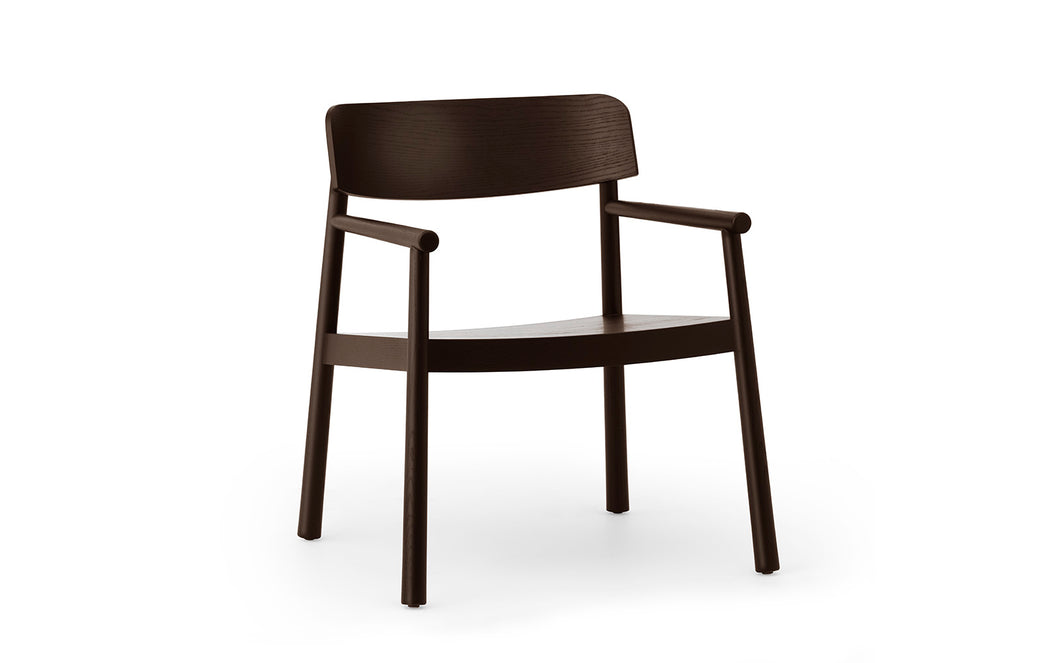Normann Copenhagen | Timb Lounge Armchair | Brown