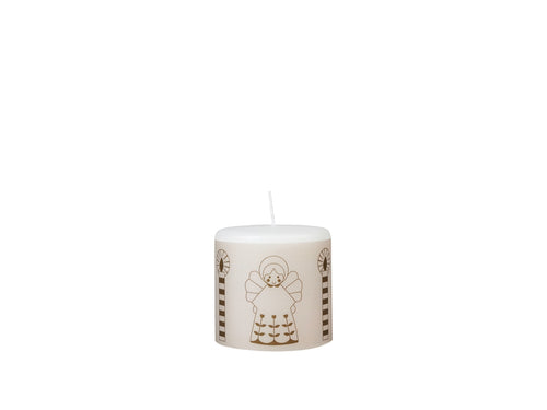 Festive Angel Parchment Candle | Small