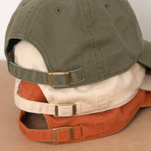 Load image into Gallery viewer, Ice Cream Appreciation Society - Cotton Baseball Cap - Butterscotch