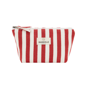 Gabrielle | Red Stripes Cotton Beauty Kit