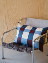 Load image into Gallery viewer, Fine Little Day | Falt Linen Cushion | Plum + Blue Mix | 48 x 68 cm - BTS CONCEPT STORE