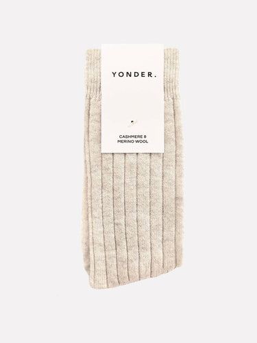 Cashmere Marino Wool Blend Socks | various 