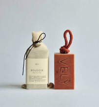 Load image into Gallery viewer, Natural Handmade Soap On A Rope "Boudoir" - BTS CONCEPT STORE