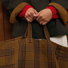 Load image into Gallery viewer, ELISA TOTE BAG | TARTAN