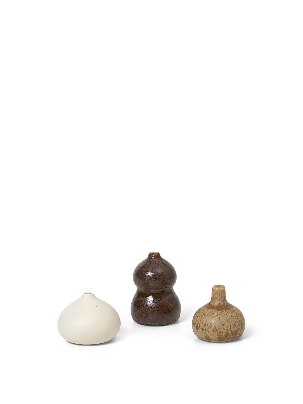 Ferm Living Komo Mini Vases | set of 3 | Multi