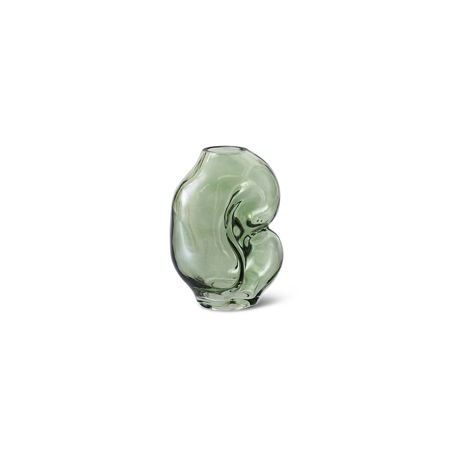 HKLIVING | Gleam Vase | SMALL | Olive
