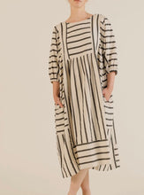 Load image into Gallery viewer, SIDELINE STUDIO Betsy Dress | Milk Stripe - BTS CONCEPT STORE