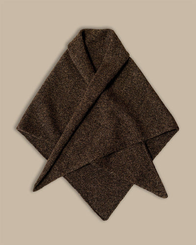 Triangle Scarf | Undyed Moorit