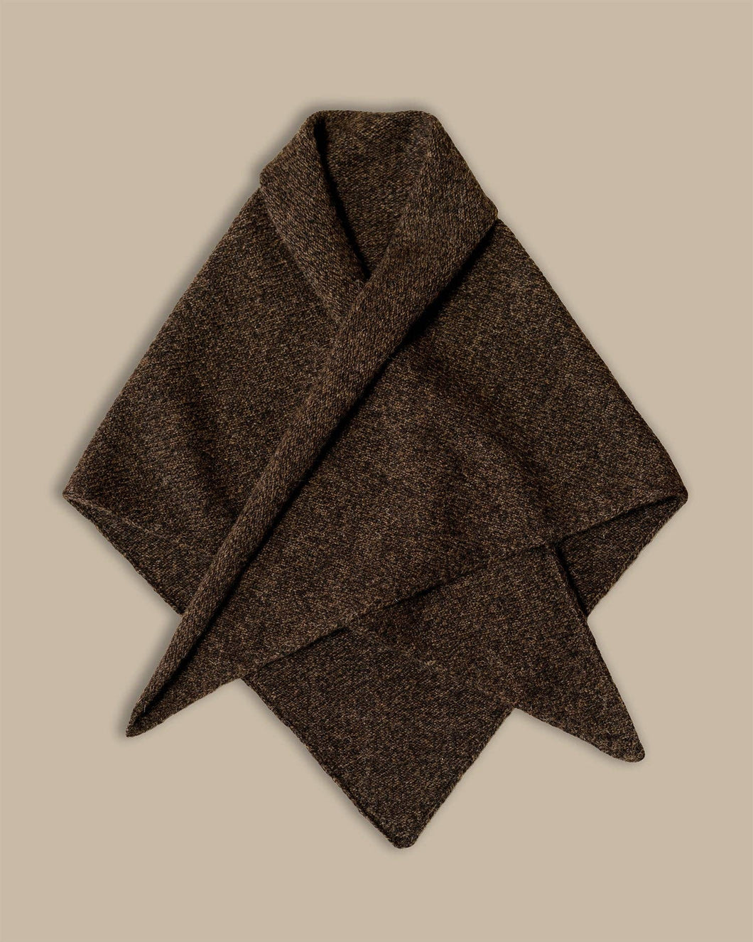 Triangle Scarf | Undyed Moorit