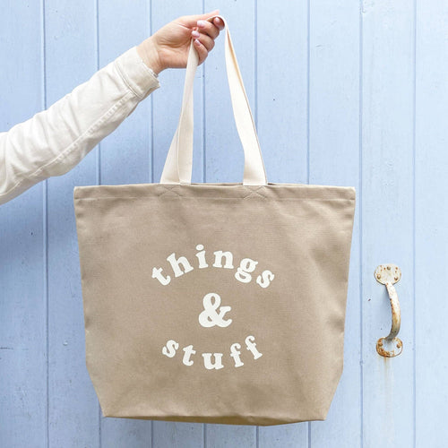 Things & Stuff - Canvas Tote Bag
