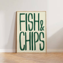 Load image into Gallery viewer, Fish &amp; Chips Print