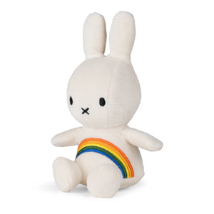 Miffy Corduroy Rainbow White 18 cm