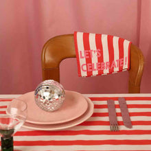 Load image into Gallery viewer, NAPKIN JOSEPHINE STRIPES CHERRY | LET'S CELEBRATE