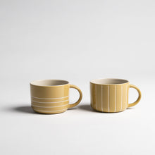 Load image into Gallery viewer, Vervain Mug | Mustard Yellow | Medium (Set of 2) - BTS CONCEPT STORE